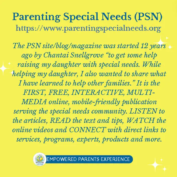 Parenting Special Needs (PSN) Parenting Special Needs (PSN)