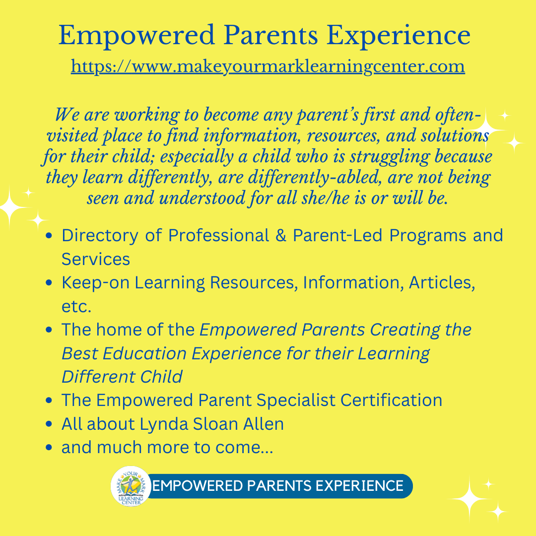 Empowered Parent Experience Autism from the Inside