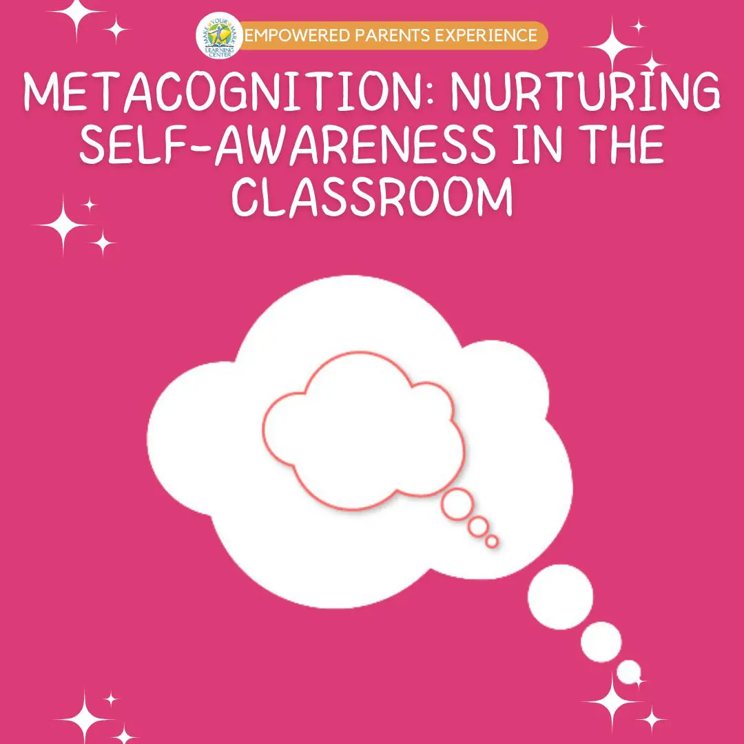 Metacognition Nurturing Self-Awareness in the Classroom Metacognition Nurturing Self-Awareness in the Classroom